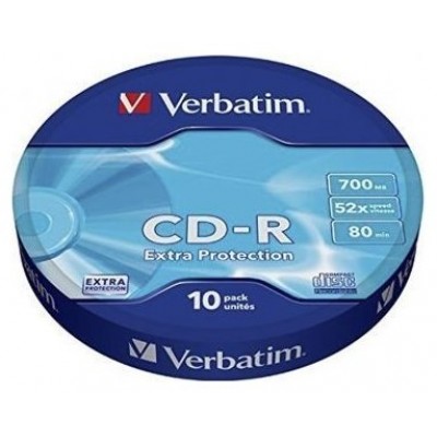 CD VERBATIM DATALIFE 700MB 10U