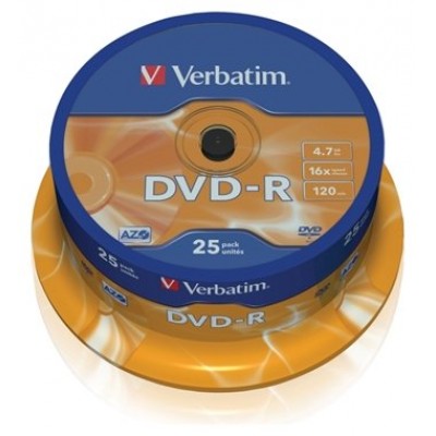 DVD-R VERBATIM 4.7GB 25U