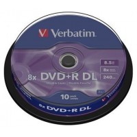 VERB-DVD+R DC 8.5GB 10U