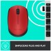 RATON LOGITECH M171 ROJO